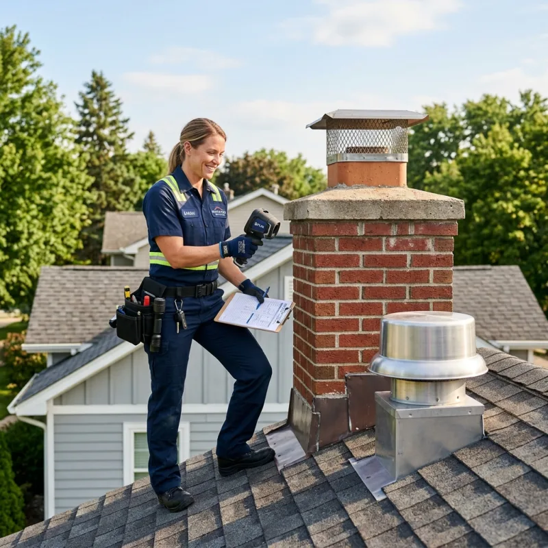 Technician removing a deceased bird from an indoor space in Anakie